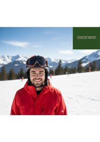 Resim Esrada Kayak Gözlüğü Antifog Ventilli Uv Korumalı Güneş Kar Gözlük Siyah Cam Snowboard Glasses Sporu Çok Renkli 