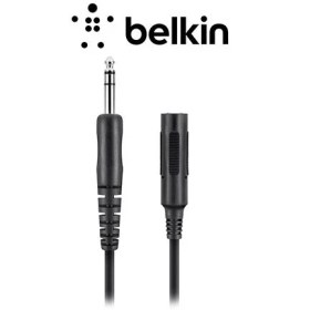 Resim Belkin Blk-F3y132bf3m 3M 6.3Mm M/F Stereo Metal Kablo 