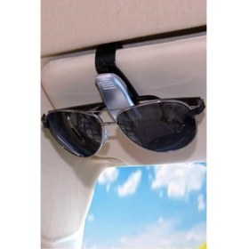 Resim Araba Oto Güneşliğe Takılan Mandallı Güneş Gözlük Tutacağı Klips 