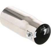 Resim 30-50MM Giriş Gümüş Araba Gerçek Karbon Fiber Egzoz Kuyruğu Boğaz Boru Susturucu(Yurt Dışından) 