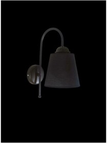 Resim DEDE BASTON KOL SİYAH STATİK BOYALI APLİK SİYAH ŞAPKALI AŞAĞI BAKAN 