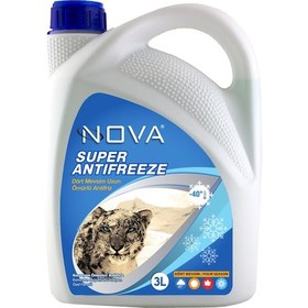Resim Nova Ultra -40 Derece 3 Litre Yeşil Antifriz -4 Mevsim Koruma 