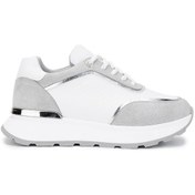 Resim Tamer Tanca Kadın Vegan Beyaz Sneakers & Spor Ayakkabı 936 81185 Bn Ayk Y25 Byz Kroko/lame Beyaz 