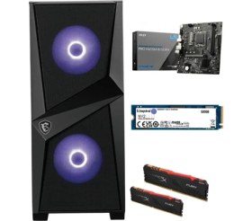 Resim Pcbox Msı Intel Core I5 13400F / Rtx 3060 12GB / 16GB Ddr4 / 500 GB M2 SSD /13400V1 / Gamıng Masaüstü Pc 