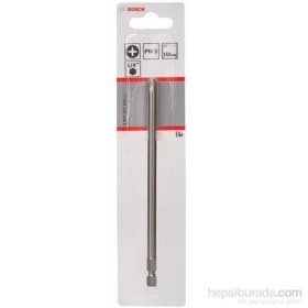 Resim Bosch - Ekstra Sert Seri Vidalama Ucu - Ph 3, 152 Mm 