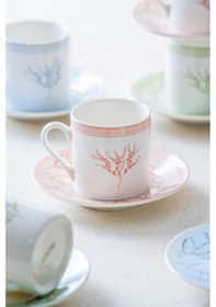 Resim Acar Sakura 6 Kişilik Kahve Fincanı Takımı - 90 Ml renkli 