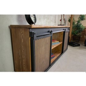 Resim Masif Ahşap Konsol (333267942) 