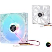 Resim HDX1502 KASA FANI LEDLİ 12CM 