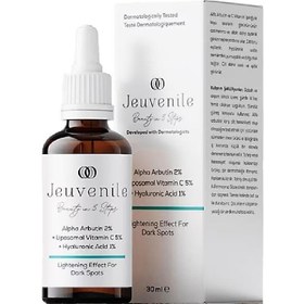 Resim Jeuvenile Alpha Arbutin %2 + Liposomal Vitamin C %5 + Hyaluronic Acid %1 Leke Karşıtı Serum 30 ml 