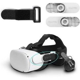 Resim Tongxida Htc Vıve Dinleme Akıllı Kafa Bandı Konektörü, Oculus Quest 2 İçin, Hifylux Kulaklık Adaptörü, Takımı, 22g Ağırlık, Pl 