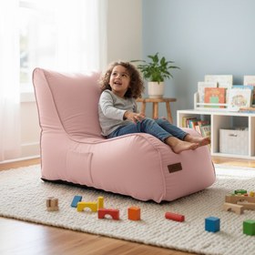 Resim Poffi Kids Puff Koltuk & Oyun Koltuğu & Çocuk Koltuğu - Pembe 