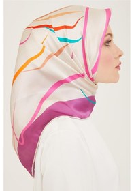 Resim Armine Twill İpek Eşarp 24ya9115 05 - Desenli 