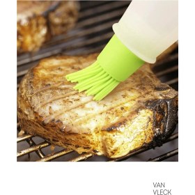 Resim Hazneli Silikon Yumurta ve Yağ Fırçası – Dayanıklı, Sızdırmaz, Pratik Mutfak Fırçası 