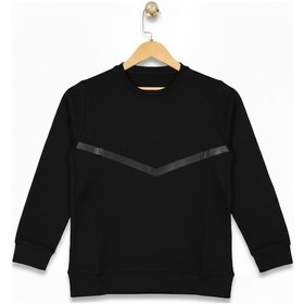 Resim Baglan Erkek Çocuk Oysho Sweatshirt Bgl-st05229 Siyah 