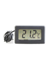 Resim Aek-tech Mini Dijital Prob Termometre siyah 