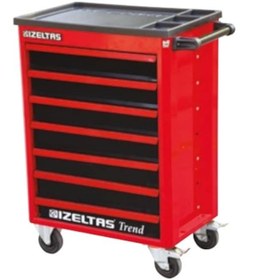 Resim İzeltaş Trend 7 Çekmece Takım Dolabı 93 Parça Dolu 8244007096 