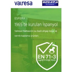Resim Valresa Esfera Ithal Su Bazlı Dış Cephe Vernik Renkli 1 - 2,5 Lt 
