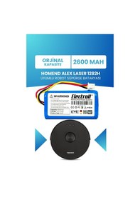 Resim Homend Alex Laser 1282h Robot Süpürge Bataryası Kapasite 2600mah Robot Süpürge Pil 