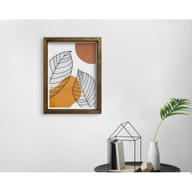 Resim Bk Home Doğal Masif Ahşap Çerçeveli Tablo-18 (551055275) 