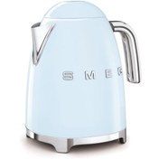 Resim Smeg Pastel Mavi Kettle 1x2 Ekmek Kızartma Makinesi ve Filtre Kahve Makine Seti smeg