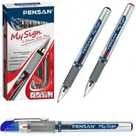 Resim Pensan Roller Kalem My-Sign Jel Bilye Uçlu Imza Kalemi 1.0 mm Siyah 6030 