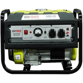 Resim Genpower GBG 50 5 kVA Benzinli Ipli Tekerleksiz Monofaze Jeneratör 