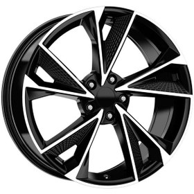 Resim EMR-DY806-01 7.0x16"-5x100 ET35 57.1 Black Diamond Jant (4 Adet) 