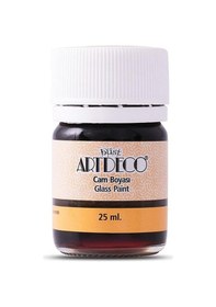Resim Artdeco Cam Boyası 25ml Siyah Çok Renkli 