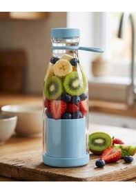 Resim Diğer Kablosuz Taşınabilir Blender 380 Ml Smoothie Milkshake Meyve Karıştırıcı 