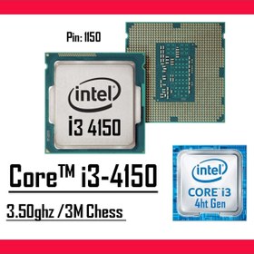 Resim Intel ® Core™ I3 4150 3.50ghz 3mb Cache Lga 1150 Tray Işlemci 