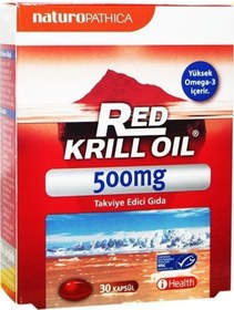 Resim Naturo Pathica Red Krill Oil Besin Takviyesi 