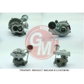Resim Turbo Şarj Renault Clio 2 Kango Dacıa Symbol Megane 2 1.5 Dci 80 Bg 7701473673 7701473122 7711135037 