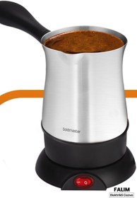 Resim GoldMaster Falım Inox Paslanmaz Çelik 5 Fincan Kapasiteli 850 Watt Elektrikli Cezve 