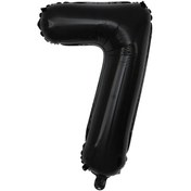 Resim Doğum Günü Partisi, Yıldönümü Kutlamalarında Kullanılan Balonlar 100 Cm Numara Süslemeh Çok Renkli 