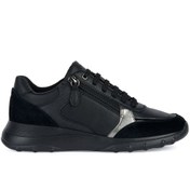Resim Geox Kadın Siyah Alleniee Süet Detaylı Sneaker D36lpb05422c9999 