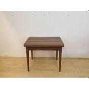 Resim Erezogullari_Mobilya Damla Ceviz Açılır Döner Mutfak Masası 60*90 