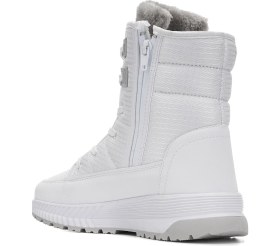 Resim İmershoes Günlük Kadın Kar Botu Kürklü Bağcıklı Fermuarlı Rahat Yüksek Kalın Tırtıklı Taban Bootie 815 