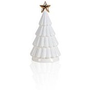 Resim Dekoratif Led Işıklı Yılbaşı Ağacı Beyaz 8x8x14 Cm The Mia