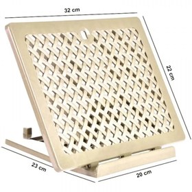 Resim 5DM Masaüstü Pratik Katlanabilir Rahle Sehpa - Ev ve Kuran Kursu için Kuranı Kerim Rahlesi 