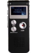 Resim Bosphorusboutique Profesyonel Ses Kaydedici, 8gb Mp3 Usb, Siyah, Taşınabilir, Güçlü Mikrofonlu 