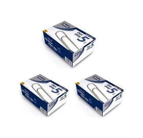 Resim 250 Dev Ataş No 5 Cm Nikel Kaplı 50 Adet 3'lü Paket 