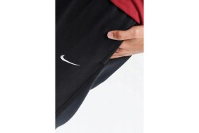 Resim Nike Sportswear Loose Fit Pants Oversize Bol Kesim Pamuklu Eşofman Altı Siyah 