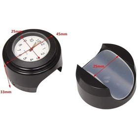 Resim Dancemonkey Siyah Saati Motosiklet Kuvars Kadran Gidon Galvanik Sertifikalı Evrensel Darbeye Dayanıklı Cbtx/jz Siyah 