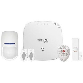 Resim Spy SP-PWA32-KGT DS Kablosuz Alarm Seti Panel, Manyetik Kontak, Pır Dedektör,Kumanda-2 RFID kart 