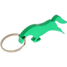 Resim Dolıty Alüminyum At Basit Şişe Açacağı Anahtarlık Çanta Yeşil 