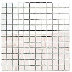 Resim MozaiKristaL Hobi ve snatsal çalışmalar için 23x23x4mm Gerçek Ayna 30x30cm. Fileli Mozaik ( 1 File Karo fiyatı ) 