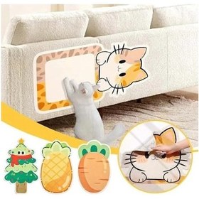 Resim Desenli Kedi Tırmalama Tahtası - Çizilmelere Karşı Dayanıklı Tahta Pedi 