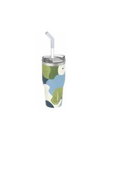Resim Vagonlife 670 Ml Çelik Termos Gri - Yeşil 