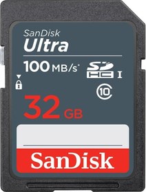Resim Sandisk Ultra 32gb Sdhc Memory Card 100mb/s 