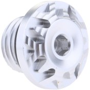 Resim Suntek Ducatı Monster Için 696 796 797 821 Cnc Yağ Dolgu Vida Kapağı Gümüş 